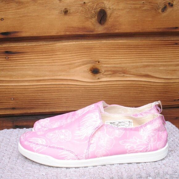 Vionic Women’s 7 Malibu Slip on Flats Shoes Jellyfish Pink - Picture 4 of 11
